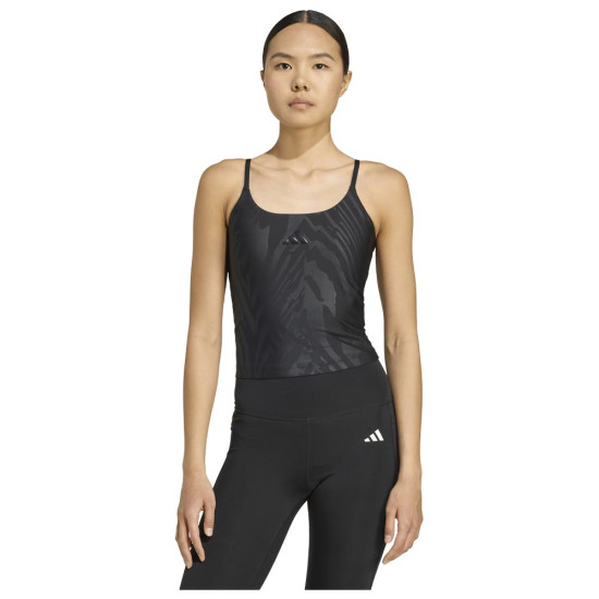 Adidas Γυναικεία αμάνικη μπλούζα Optime Allover Print Tank Top